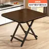 Mesa Plegable Mesa de Comedor Mesa de Comedor para el Hogar Mesa de Comedor y Sillas para Apartamento Pequeño Mesa para Puesto Exterior Mesa Sencilla para Habitación de Alquiler