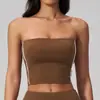 Novo Sutiã Esportivo Tomara que Caia Estilo Comércio Exterior para Mulheres, Bloco de Cores 3D Fitness Yoga Wear, Lindo Sutiã nas Costas 4539