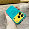 Adecuada para iPhone 18 Pro Max, esta funda magnética para teléfono presenta un diseño de color contrastante, una estructura de malla de PC y proporciona protección contra caídas para el Apple 17 y 16