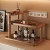 Estante de Almacenamiento para la Entrada, Estante de Escritorio para Llaves en la Puerta de Entrada, Apartamento Pequeño, Estante de Exhibición de Joyería y Aromaterapia Estilo Antiguo