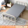Lençóis Dobráveis para Uso Doméstico Individual, Cama Simples para Sesta no Escritório, Berço para Sesta em Dormitório, Cama de Ferro para Adulto em Casa de Aluguel