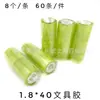 Cola para papelaria fita adesiva transparente 18mm 30 jardas 40 jardas 50 jardas 8 Rolos fita de escritório papelaria para escritório