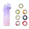 Garrafa de Água Divertida, Copo Espacial Sabor Frutas, Bebida Zero Açúcar, Zero Caloria, Copo de Água com Tampa Pop-Up, Gadget de Bebida em Tritan