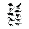 Nuevas pegatinas de tatuajes de purpurina creativas de bricolaje transfronterizas de Amazon para niños y adultos, Y2K Navidad Halloween