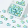 Populares Cuentas de Vidrio de Lunares Coloridos de 12 mm para Manualidades, Cuentas Redondas Perforadas Sueltas, Material de Cuentas, Accesorios para Pendientes, Colgantes, Joyería