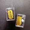 Superficie Chapada en Oro Tarjetas Doradas, Pegatinas Doradas para Teléfono Móvil, Actividades de Promoción Empresarial de Seguros, Regalos para Reuniones Anuales al por Mayor