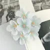 Flor de Cabeza de Hortensia Simulada de 7 Pétalos Pasador de Pelo Diadema de Flor Accesorios para el Cabello Tocado Accesorios para Zapatos Materiales de Ropa Accesorios Flor de Cabeza Simulada Flor