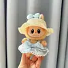 Solo ropa] la primera y segunda generación Labubu muñeco tela tela colgante correa falda sentada fiesta ángel lazo adorable