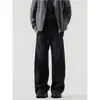Pantalones de Chándal Lavados de Calle Nuevos para Hombre 2025 Pantalones Rectos Básicos Sueltos Casuales para Hombre