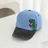 2026 Gorra Infantil Primavera Nueva Dinosaurio Niños de Moda Fresca Gorra de Béisbol Elegante Visera Protector Solar Sombrero Protector