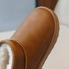 Botas de Nieve para Niños 25 Nuevas de Invierno para Niñas Zapatos Grandes de Algodón Forrados de Felpa Cálidos Algodón para Nieve Antideslizantes Impermeables Botas de Algodón para Bebé