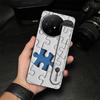 Funda de Silicona Rompecabezas para Pareja para Teléfono TCL 50 Nxtpaper 5G/50Pro Nxtpaper 5G