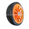 Rueda grande de 10 pulgadas 3.00-4 de espuma de PU, no requiere inflado, resistente a pinchazos, para carritos de almacén y carritos de herramientas