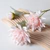 Simulação de 3 Dália Dália Dália Guanyin crisântemo casamento estrada chumbo flor fileira casa mesa decoração flor fábrica vendas diretas