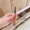 Pincéis de Maquiagem para Olhos de Lã Mista de Raposa Vermelha e Pelo Animal, Grandes, Médios e Pequenos para Aplicação de Sombra, Iluminação de Detalhes e Pincel de Contorno para Abaixo dos Olhos