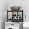 Cozinha Multifuncional Gap Storage Rack Floor-Standing Multi-Layer Household Storage Pot Micro-ondas Storage Tempero Prateleira