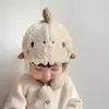 Gorro de Invierno para Bebé y Niño Pequeño, Dibujo de Dragón Lindo, con Protección para las Orejas, para Niños y Niñas, Gorro Cálido de Felpa para Bebé