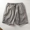 Pantalones Cortos de Verano para Hombre Delgados Exteriores de Secado Rápido Pantalones de Playa de Pierna Recta Sueltos Grandes Pantalones Simples Casuales de Color Sólido Trimestrales