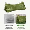 Almohada Triangular Cervical de Artemisa Hoja de Bambú Regalo del Festival de Mediados de Otoño Ayuda Práctica para Dormir Caja de Regalo de Almohada Cervical Almohada Cervical de Artemisa para Dormir