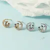 Pendientes de Ángel Estrella y Luna de Diamante Brillante Estilo Coreano y Japonés, Diseño Sencillo con un Toque de Lujo, Pendientes Frescos y Versátiles para Estudiantes