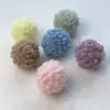 Venta directa de fábrica de accesorios de bola de pelo de cordero sintético para fundas de teléfono, colgantes de juguete para Crocs, accesorios coloridos de bricolaje, bolas de oso de peluche