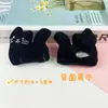 Colgante de Muñeca Gato con Lunares Blancos y Negros de Dibujos Animados Lindo Gatito Llavero Colgante Pasador Ropa Accesorios DIY Accesorios