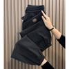 Calças Casuais Finas de Verão de Seda Gelo Calças Jogger Curtas Esportivas Cargo Masculinas Calças Compridas Masculinas