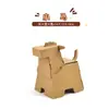 Materiales Manualidades DIY para Niños Tanque Coche Avión Caja de Cartón para Colorear Modelo Cáscara de Cartón Papel Cartón Cartón