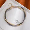 Joyería de Lujo Ligero de Alta Gama Europea y Americana Metal Galvanizado Diseño Transfronterizo Pulsera en Espiral Multicapa Conjunto de Joyería