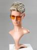 Adereços de cabeça masculinos e femininos modelo de cabeça de manequim display de chapéu cachecol óculos adereços primeira prateleira de exibição de joias mesa de cabeça