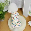 Macacão de Outono e Inverno com Estampas Fofas de Desenhos Animados, Roupa de Puxar para Cães de Porte Médio, Roupa para Casa, Roupa Pet de Veludo Alemão de Quatro Patas para Proteção contra o Frio