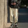 Outono e Inverno Novo Estilo Chinês Solto Masculino Tamanho Grande Bordado Fita Combinando Cores Juventude Popular Casual Calças para Homens