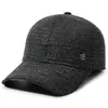 Gorra de béisbol de lana para hombre con protección para los oídos, para deportes al aire libre en otoño e invierno, engrosada y cálida, adecuada para mediana edad y personas mayores, gorra de algodón