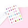 Maquillaje de rendimiento transfronterizo de Amazon, lágrimas, decoración DIY para niños, pegatinas de diamantes de cristal brillantes