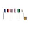 Spot 6 cores 10 ml colorido mini vidro transparente bola de óleo essencial sub-garrafa vazia garrafa de contas cosméticas