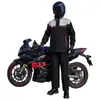 Capa de Chuva Específica para Motociclista, Capa de Chuva para Motociclismo Tipo Dividido para Uso Externo, Unissex, À Prova de Chuva, Respirável, Refletiva