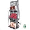 Saco não tecido pendurado bolsa de armazenamento pendurado saco criativo para casa multi-camada perspectiva saco pendurado saco saco de pó