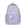 Mochila escolar para niñas, estudiantes de secundaria, mochila simple de gran capacidad, estudiantes de preparatoria, estudiantes universitarios, mochila para viajes al aire libre y ocio