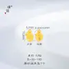 Acessórios DIY de ouro fosco de longa data, fecho de ouro japonês, pingente de bolsa, pingente de pulseira, pingente de colar