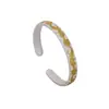 Pulseira de Flor de Ameixa Dourada Esculpida, Joia Feminina Estilo Chinês Retro Prateada