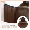 Peruca Feminina Cabelo Longo Peça Única Cabelo de Emulação Aumento de Volume Fofo Onda Grande Peça de Cabelo Cabelo Cacheado Peruca Peça Invisível e Sem Marcas