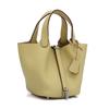 Bolsa Cubo de Piel de Vaca TOGO Capa Superior de Fábrica Bolso de Mano de Cuero Nuevo para Mujer Primavera y Verano 2022 Bolsa de Cesta de Verduras de Gran Capacidad