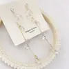 Oferta especial moda nuevo simple temperamento chapado en oro real aguja de plata real 925 flor amor geométrico pendientes pendientes mujer