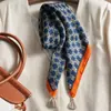 Bufanda Cuadrada de Lino y Algodón 70% Naranja Anacardo Bufanda de Seda Protector de Cuello Estilo Coreano para Mujer Bufanda Pequeña Bufanda Fina para la Cabeza Bufanda de Terciopelo