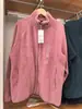 Jaqueta casual de moda masculina e feminina com zíper em fleece, casaco curto de manga comprida, 26 novos modelos outono/inverno 479792