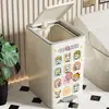 Novo modelo de lixeira doméstica com grande capacidade para cozinha, sala de estar, quarto, banheiro e lavabo, com pedal e tampa, sem necessidade de se abaixar