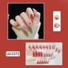 Parche de Uñas para Primavera y Verano Nuevo Parche de Uñas Postizas Multicolor Caperucita Roja Libro Uñas Acabadas Venta al por Mayor Parche de Uñas