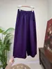 [Li] Pantalones casuales versátiles retro de jacquard estilo chino nuevo colección otoño 2026 cintura elástica con bolsillos estilo chino