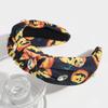 Cross-border Hot Selling Moda Personalizado Vintage Strass Teia de Aranha Crânio Abóbora Gravata Faixa de Cabelo All-match Headband Acessórios para o Cabelo