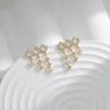 Aguja de Plata S925 Corea del Sur Avanzado 2022 Nuevo Diseño Nicho de Moda Estilo Frío Aretes Elegantes
